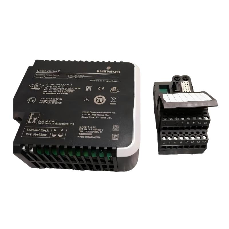 Emerson VE4006P2 KJ3241X1-BA1+KJ3003X1-EA1 M-Series Serial Interface Card