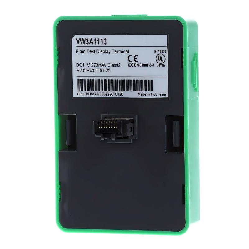 Schneider VW3A1113 Plain-Text Display Terminal