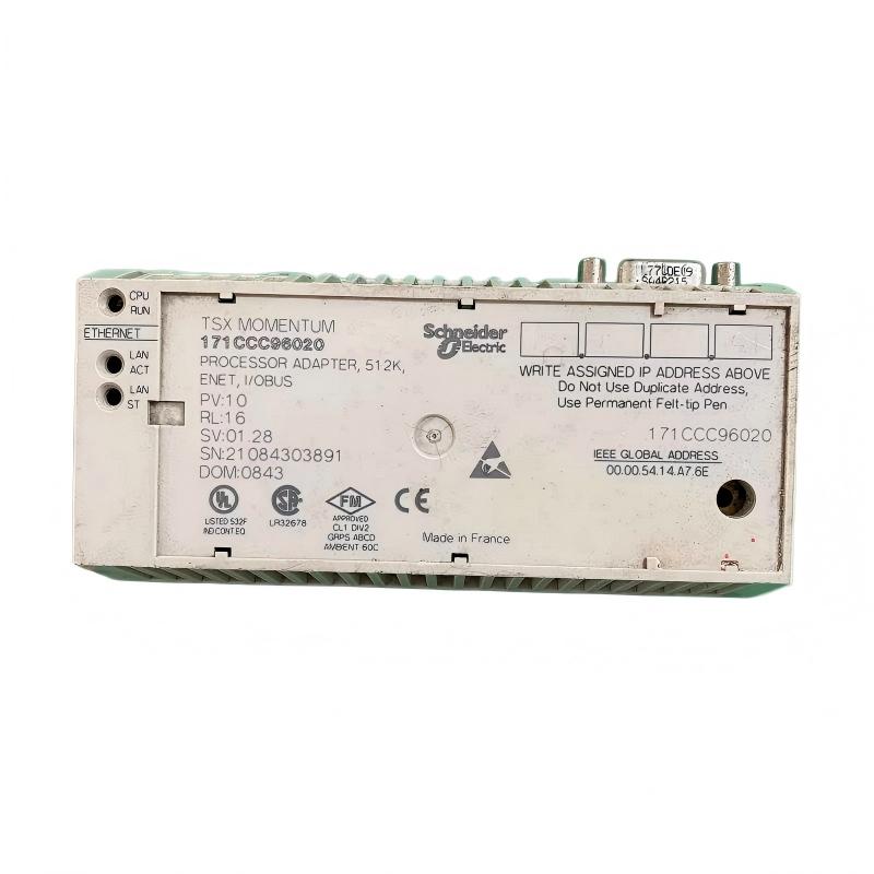 Schneider 171CCC96020 M1/M2E Processor Adapter