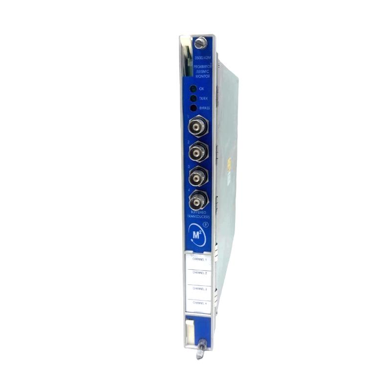 Bently Nevada 3500/42-02-00 Preamplifier-Based Seismic Monitor
