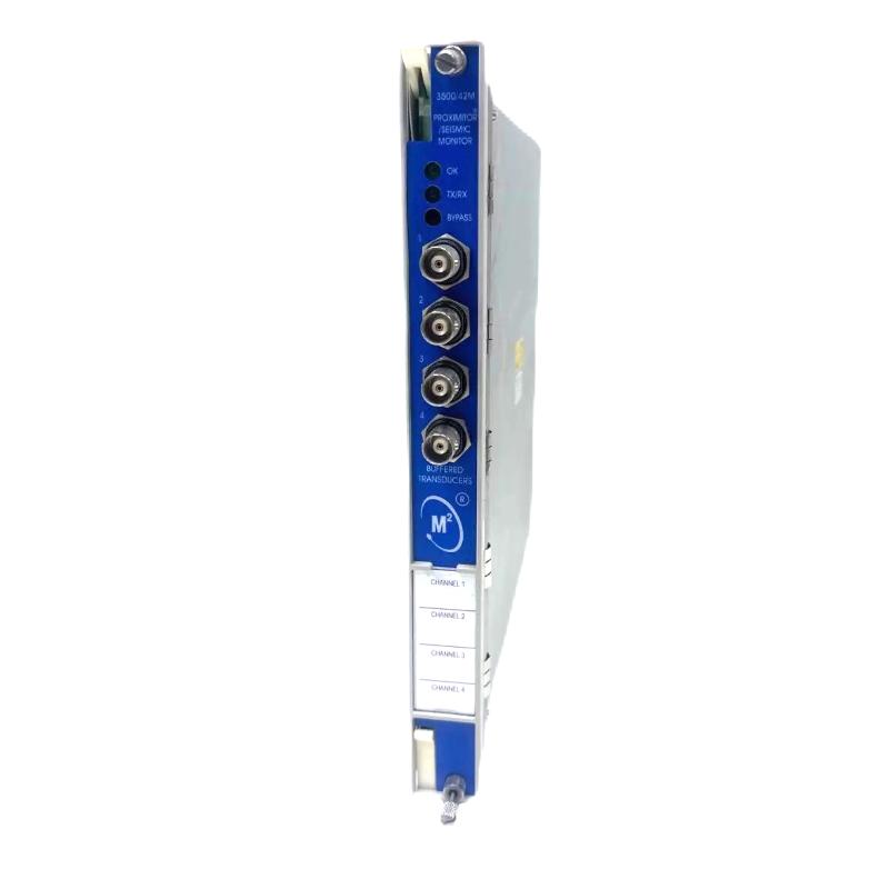 Bently Nevada 3500/42-09-00 Preamplifier-Based Seismic Monitor