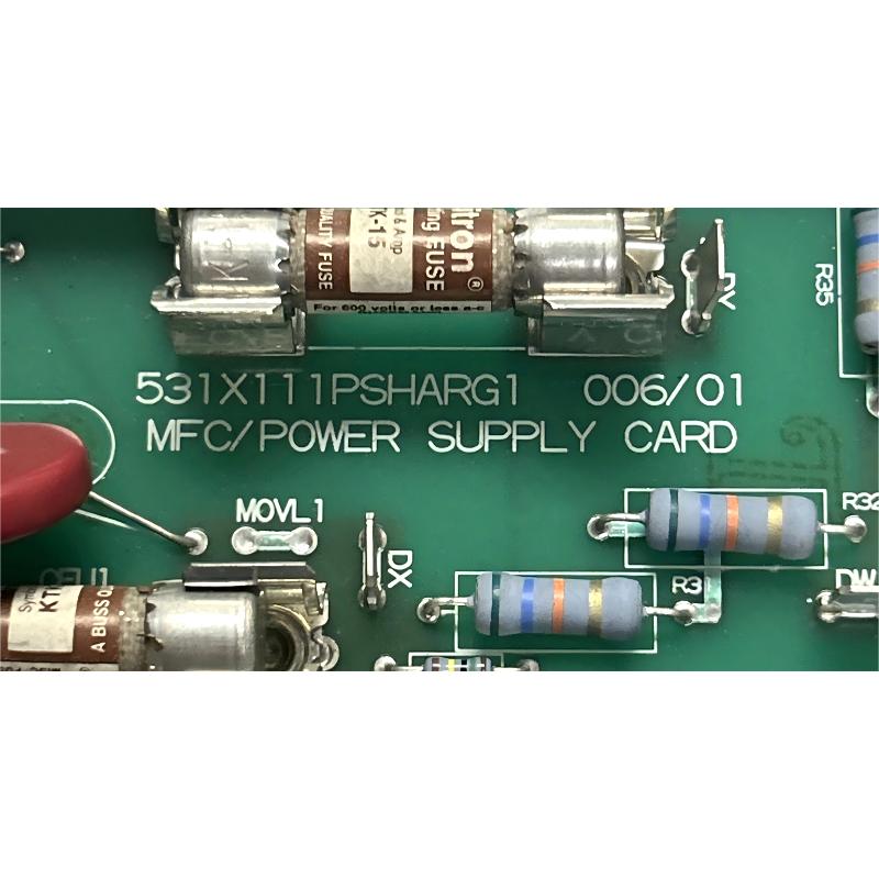 GE 531X111PSHARG1 MCF/Power Supply Card