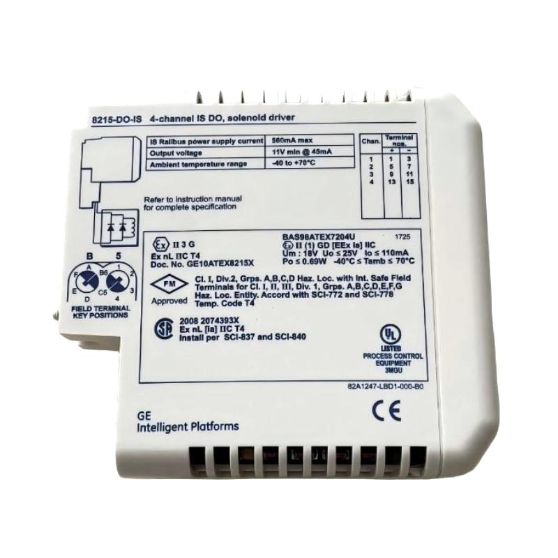 GE 8215-DO-IS 4-Channel Discrete Output Module