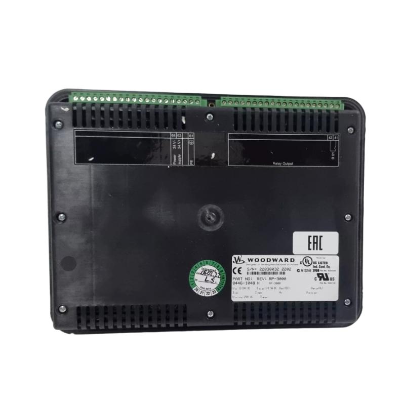 Woodward 8446-1048 Remote Control and Annunciation Panel