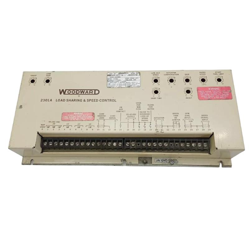 Woodward 9905-263 Load Sharing and Speed Control