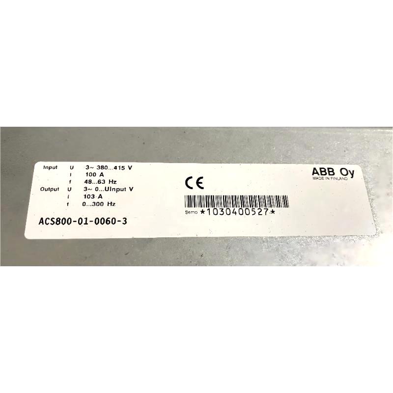 ABB ACS800-01-0060-3 64576496 Variable Frequency Drive