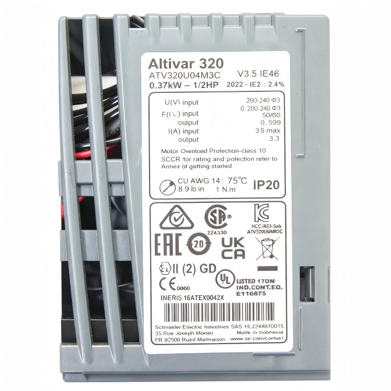 Schneider ATV320U04M3C Variable-Speed Drive