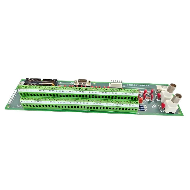 GE DS200QTBAG1ADC Analog I/O Terminal Board