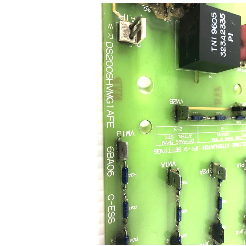 GE DS200SHVMG1AFE SCR High-Voltage M-Frame Interface Board