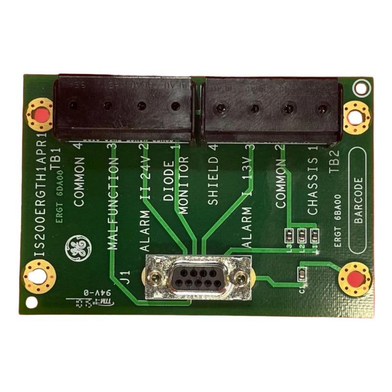 GE IS200ERGTH1A Ground Detector Terminal Board