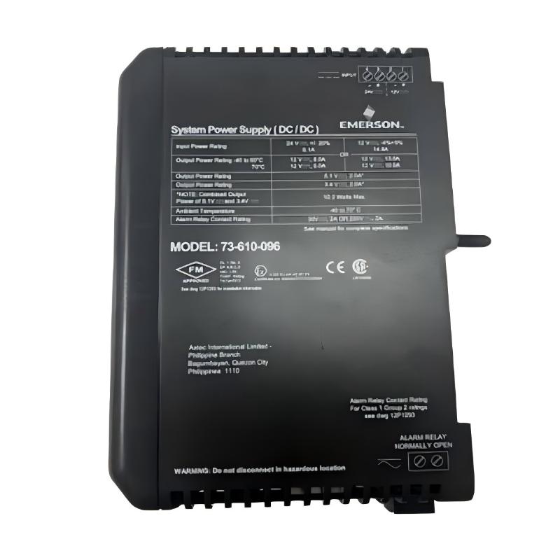 Emerson VE5009 KJ1501X1-BC3 System Power Supply