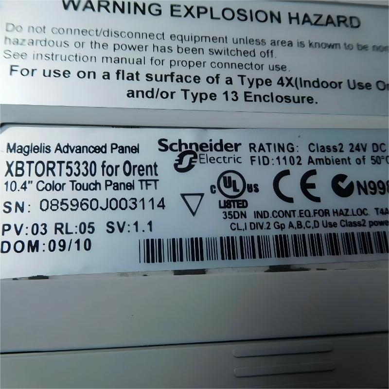 Schneider XBTORT5330 Advanced Touchscreen Panel