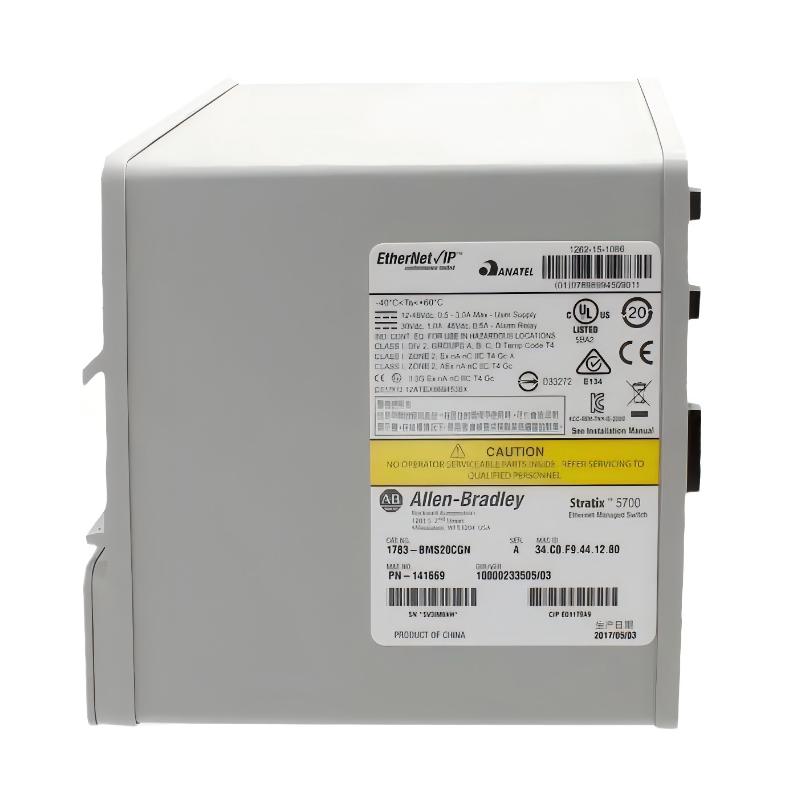 Allen Bradley 1783-BMS20CGN Stratix 5700 Managed Ethernet Switch