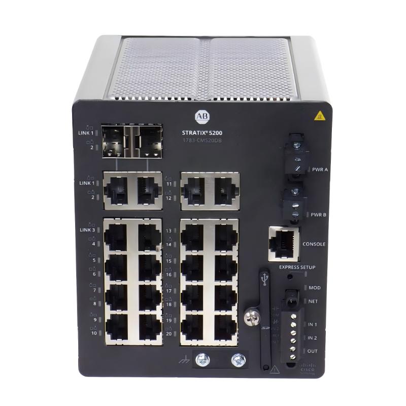 Allen Bradley 1783-CMS20DB Stratix 5200 Managed Ethernet Switch