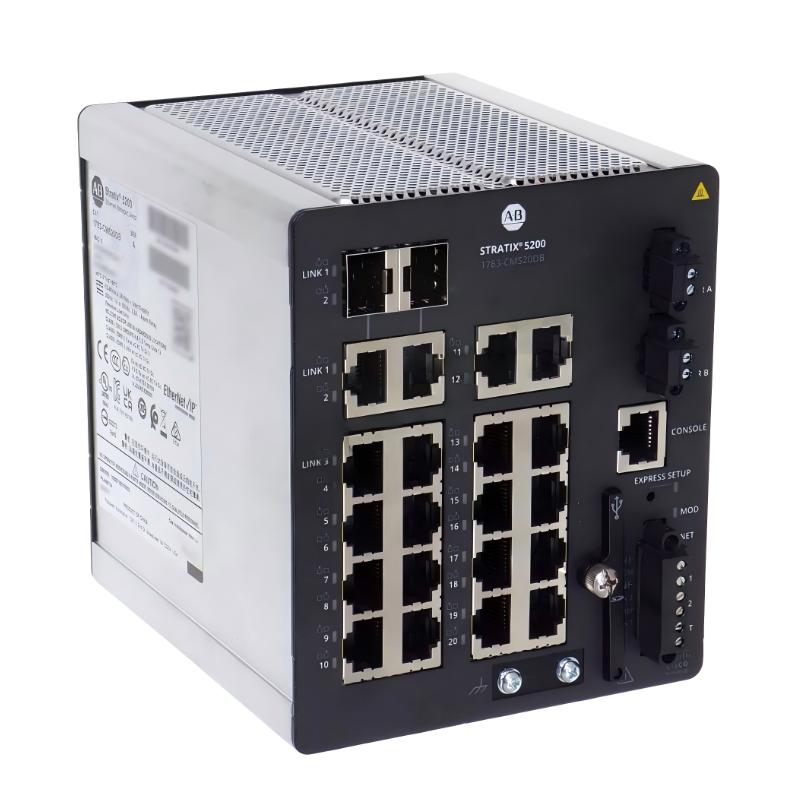 Allen Bradley 1783-CMS20DB Stratix 5200 Managed Ethernet Switch