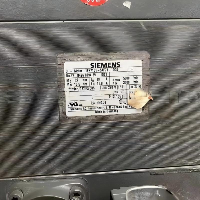 Siemens 1FK7101-5AF71-1DG5 Servo Motor