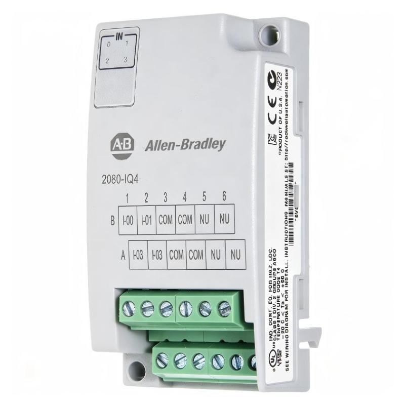 Allen Bradley 2080-IQ4 Micro800 4-Point Digital DC Input Module