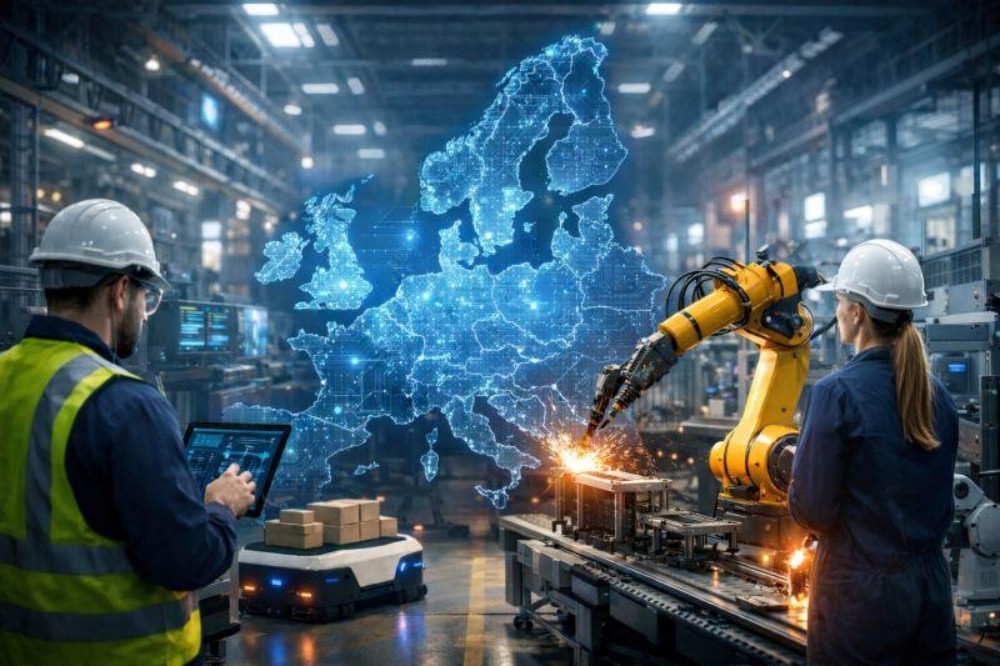 AI-Powered Robots Demonstrate The Future Of Industrial Automation In Europe