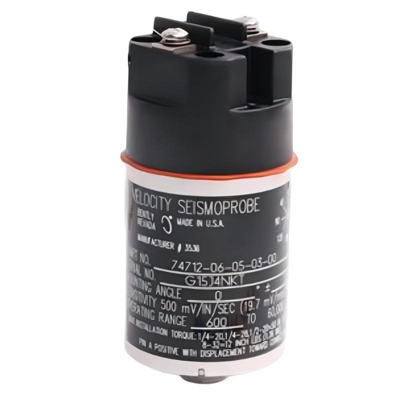 Bently Nevada 74712-01-02-02-00 Seismic Detector Velocity Sensor
