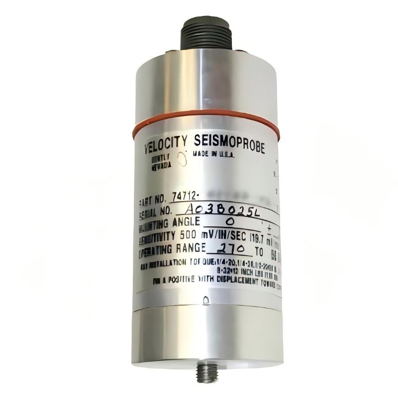 Bently Nevada 74712-03-10-02-00 Seismic Detector Velocity Sensor