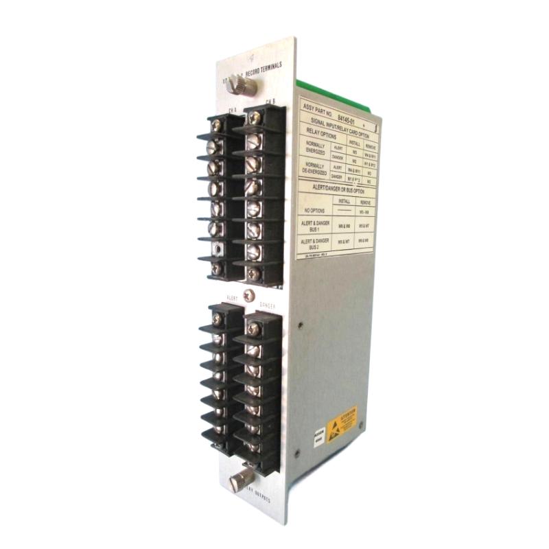 Bently Nevada 84145-01 78462-01 XDUCR I/O And Recording Terminal