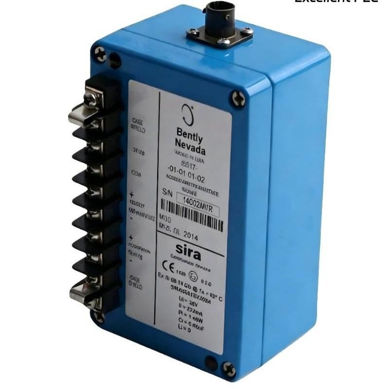 Bently Nevada 86517-01-01-01-01 Accelerometer Interface Module – 3300 Series