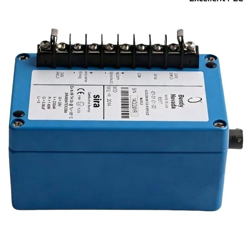 Bently Nevada 86517-01-01-01-02B Accelerometer Interface Module – 3300 Series