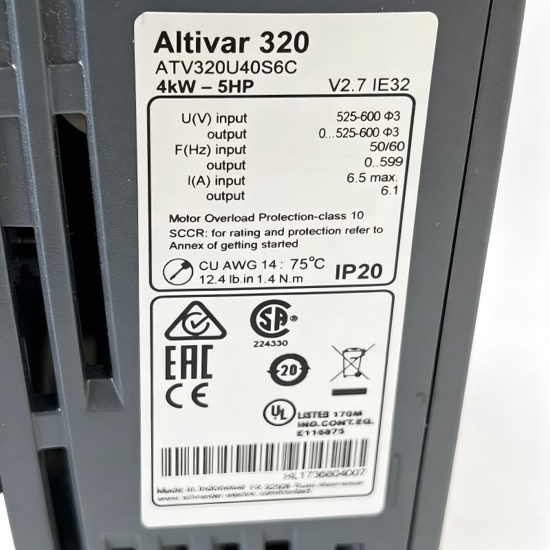 Schneider ATV320U40S6C Variable-Speed Drive
