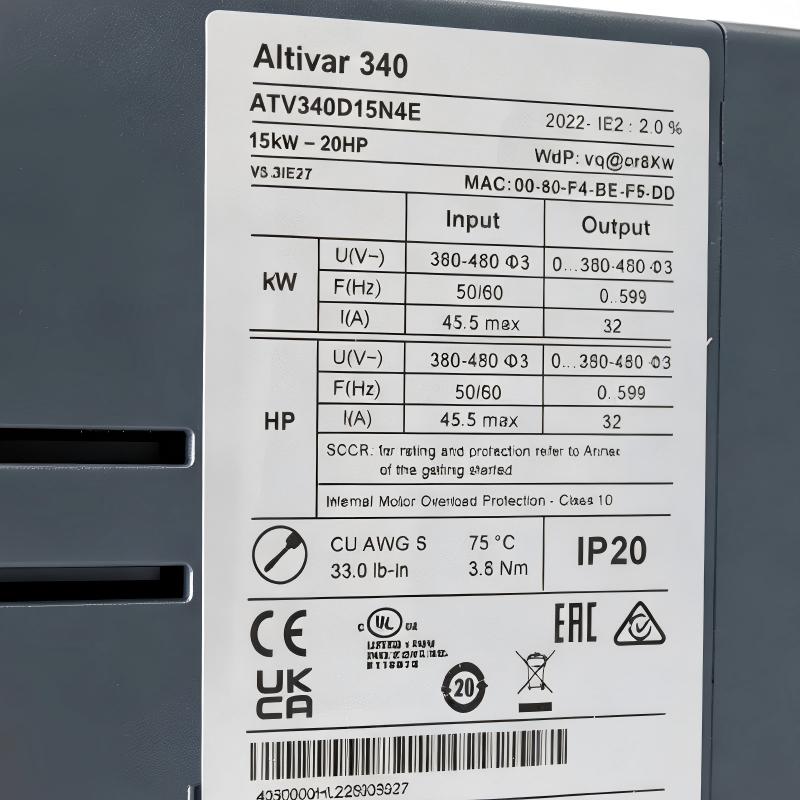 Schneider ATV340D15N4E Variable-Speed Drive
