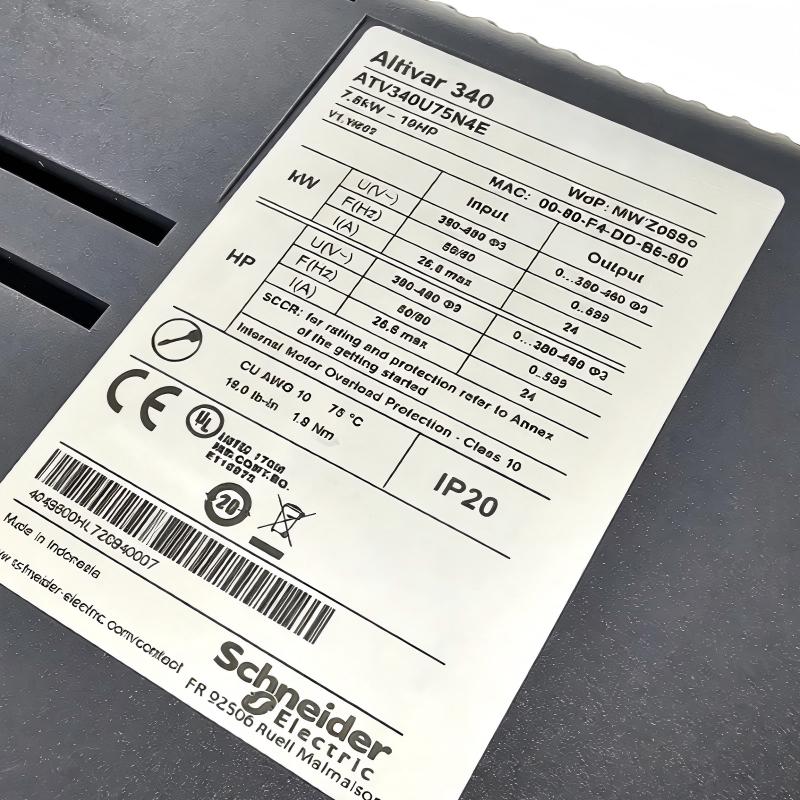 Schneider ATV340U75N4E Variable-Speed Drive