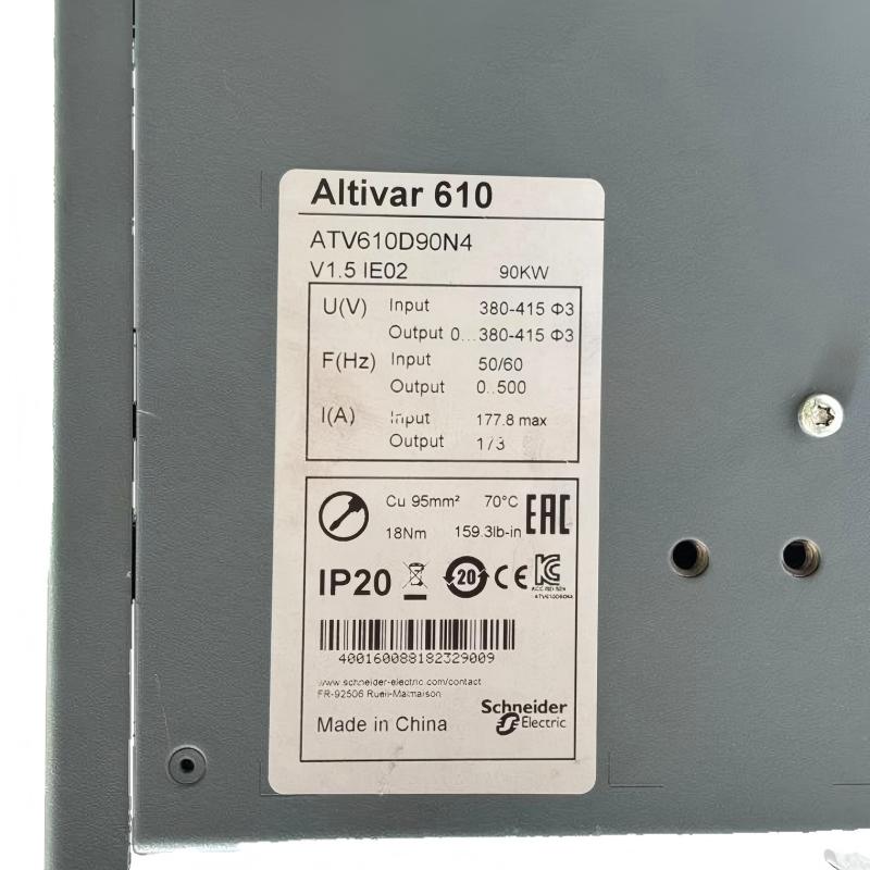 Schneider ATV610D90N4 Variable-Speed Drive