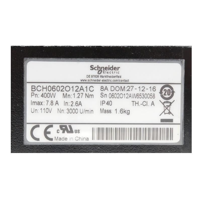 Schneider BCH0602O12A1C Servo Motor