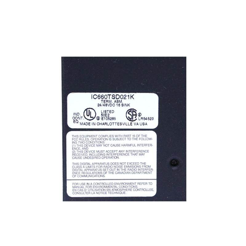 GE Fanuc IC660TSD020L 16-Point Discrete Input Module – Genius I/O Series