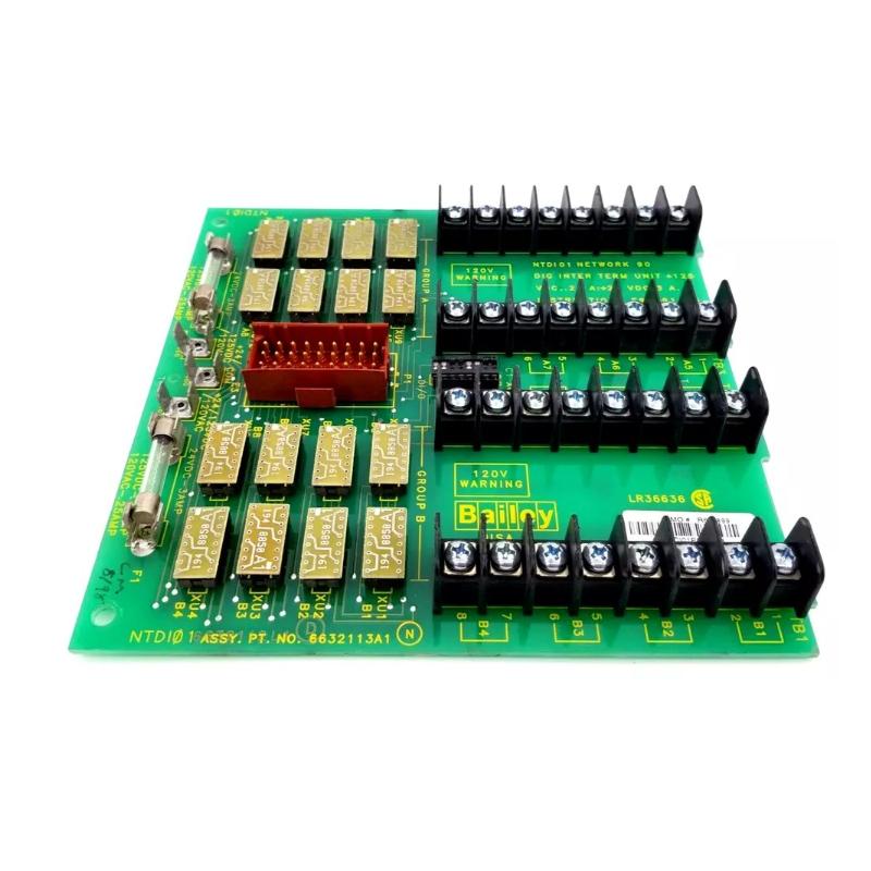 ABB Bailey NTDI01 6632113A1 Digital I/O Terminal Unit