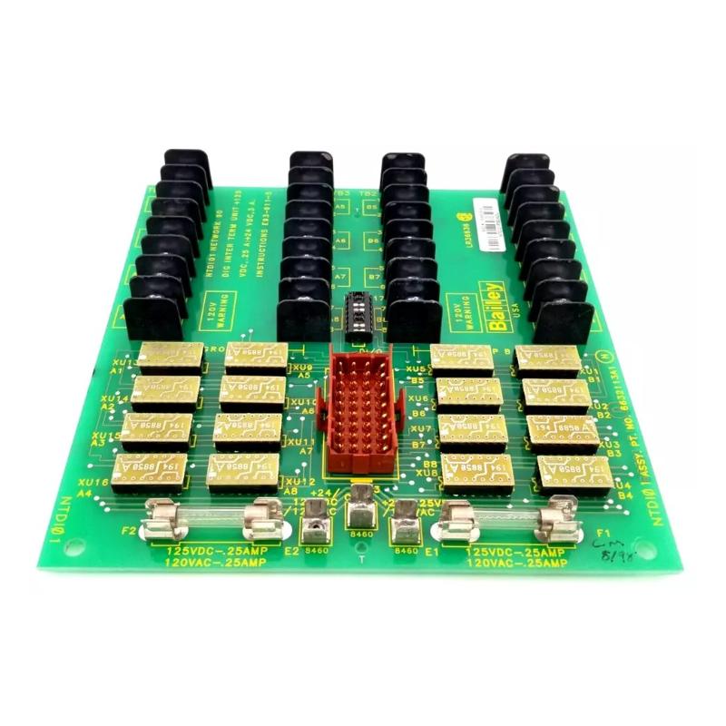 ABB Bailey NTDI01 6632113A1 Digital I/O Terminal Unit