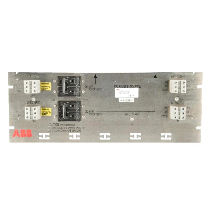 ABB Bailey PHARPSPEP11013 6644463A2 Single-Chassis Power Input Panel