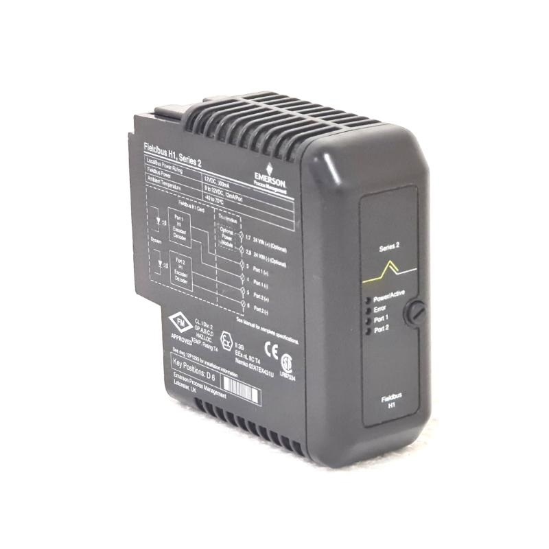 Emerson VE4017P0 FOUNDATION Fieldbus H1 Interface Card – DeltaV M-Series Series 2