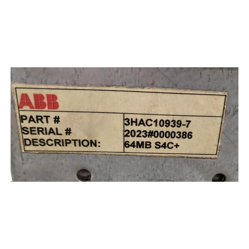 ABB 3HAC10939-7 Computing Unit