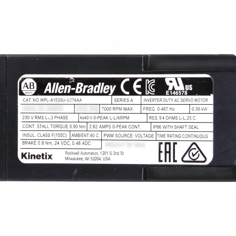 Allen Bradley MPL-A210V-EJ72AA Servo Motor