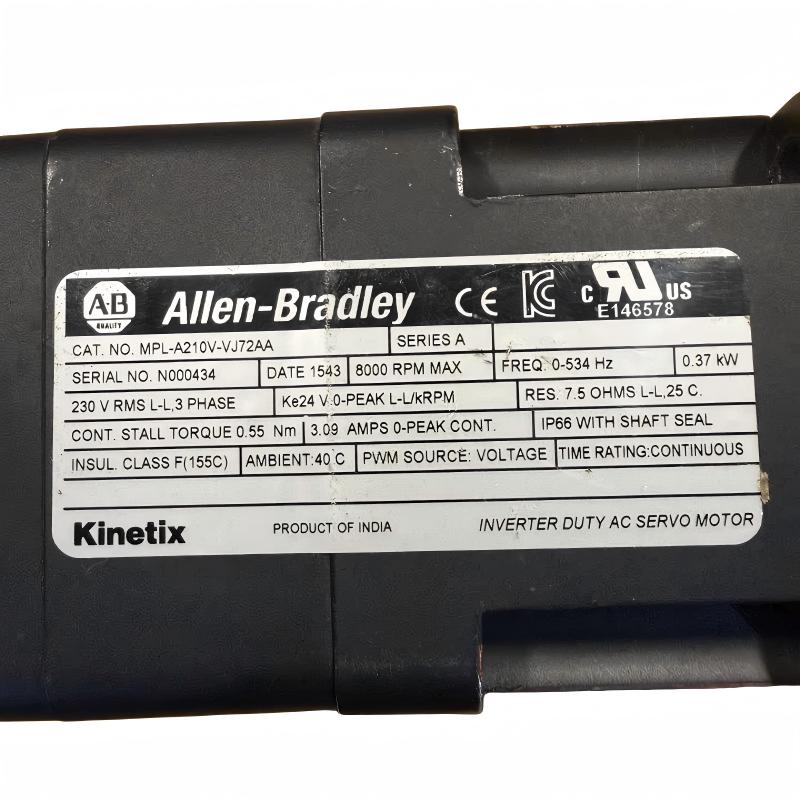Allen Bradley MPL-A210V-VJ72AA Servo Motor