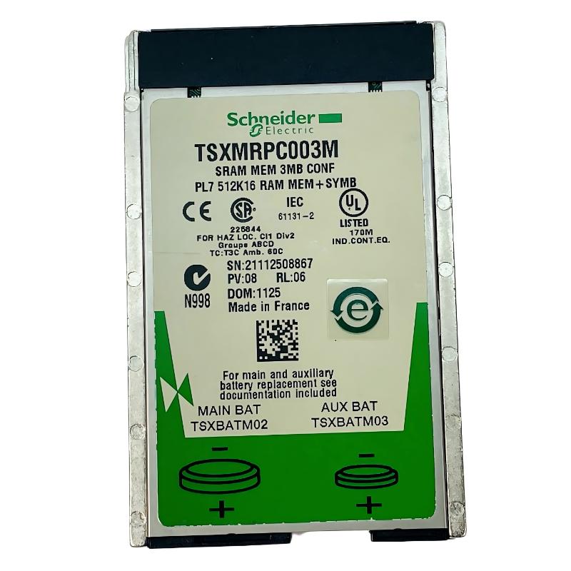 Schneider TSXMRPC003M SRAM Memory